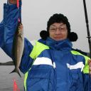 Ramonas erster Fisch